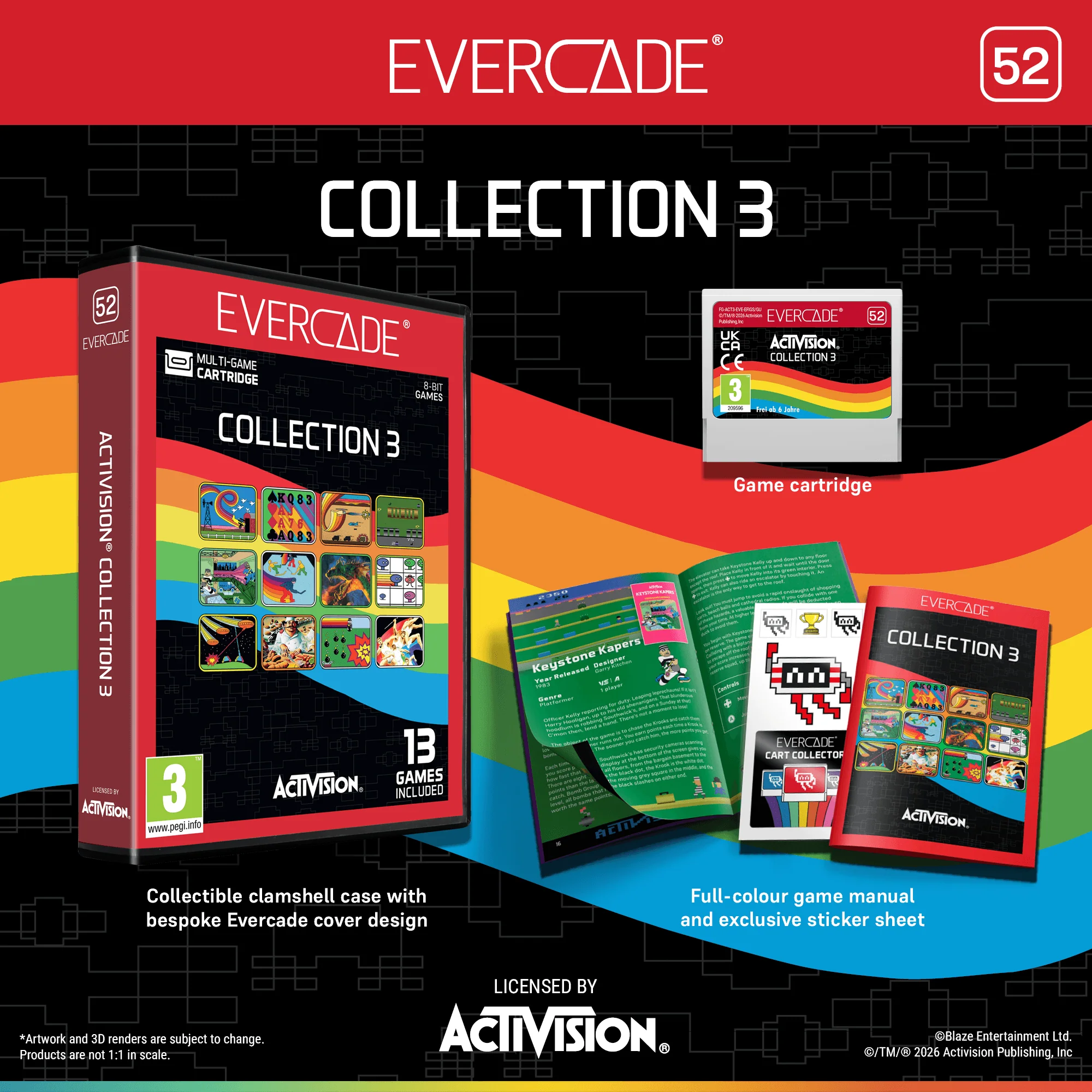 Evercade Double Pack: #52 Activision Collection 3 + #22 NEOGEO Arcade 4 - Image 3