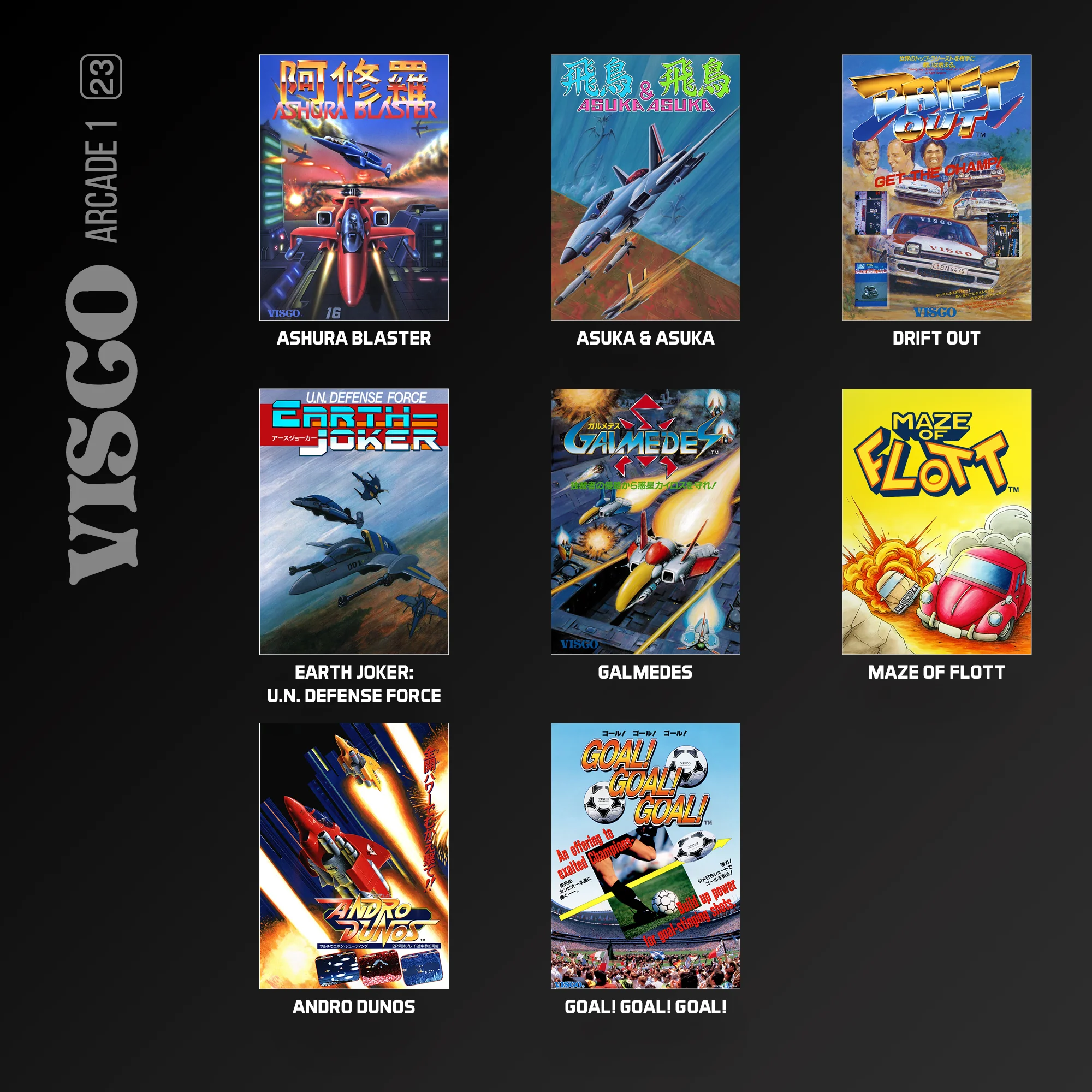 Evercade Bundle: #23 Visco Arcade 1 + #24 Visco Arcade 2 + Retro POP Mug - Image 8