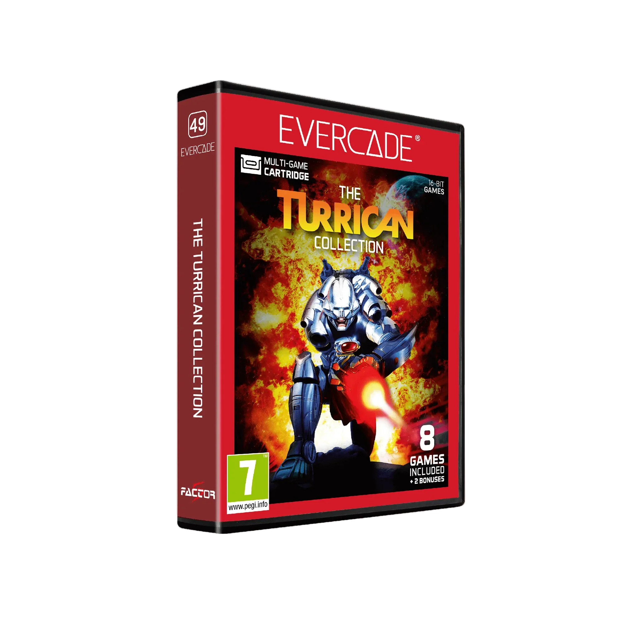 Evercade Bundle: #49 Turrican Collection + #21 TAITO Arcade 3 + Cadey Socks - Image 4