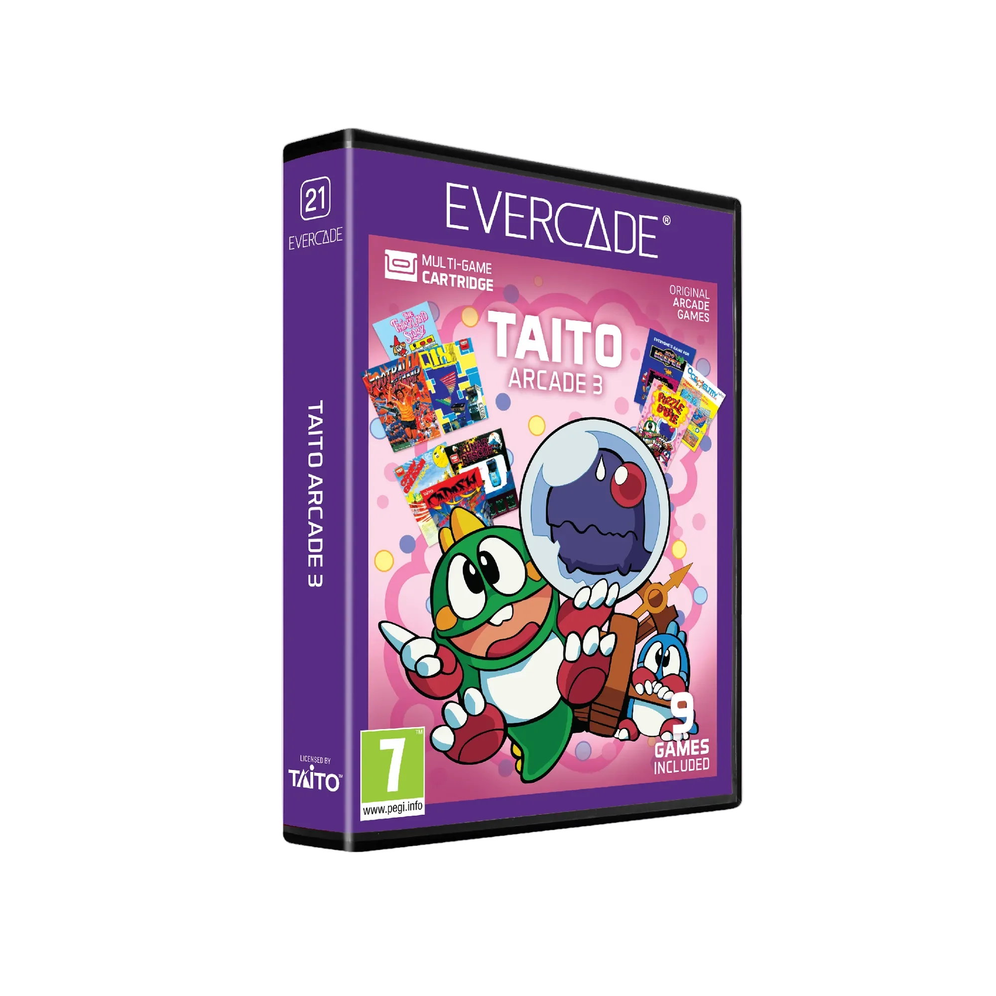 Evercade Bundle: #49 Turrican Collection + #21 TAITO Arcade 3 + Cadey Socks - Image 5