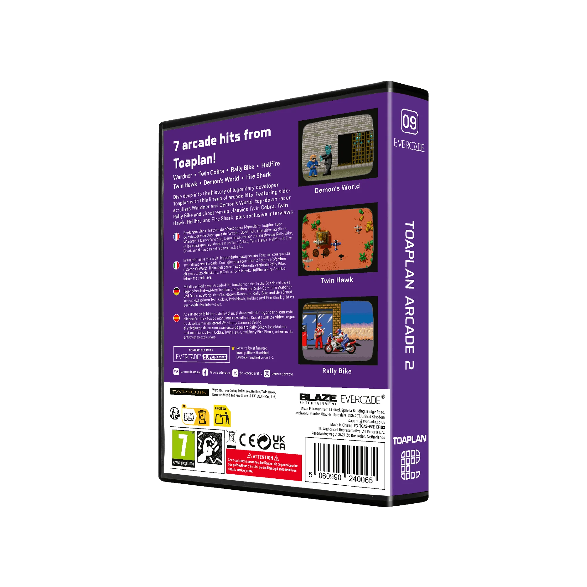 Evercade Cartridge #09 - Toaplan Cartridge 2 - Image 3