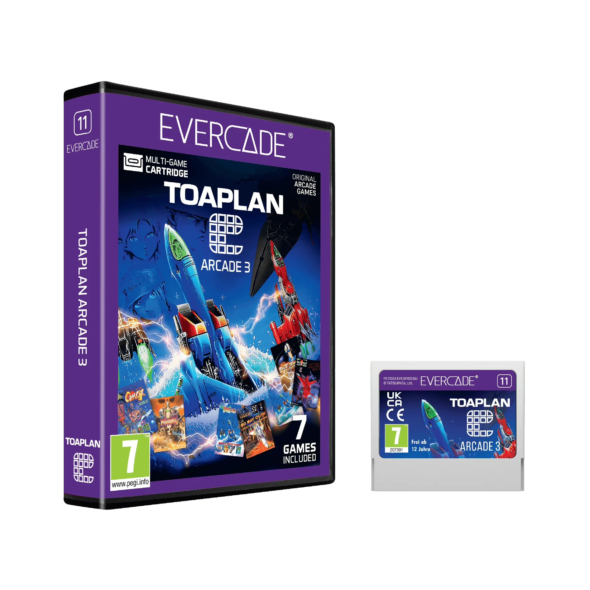 Evercade Cartridge #11 - Toaplan Arcade 3 Collection