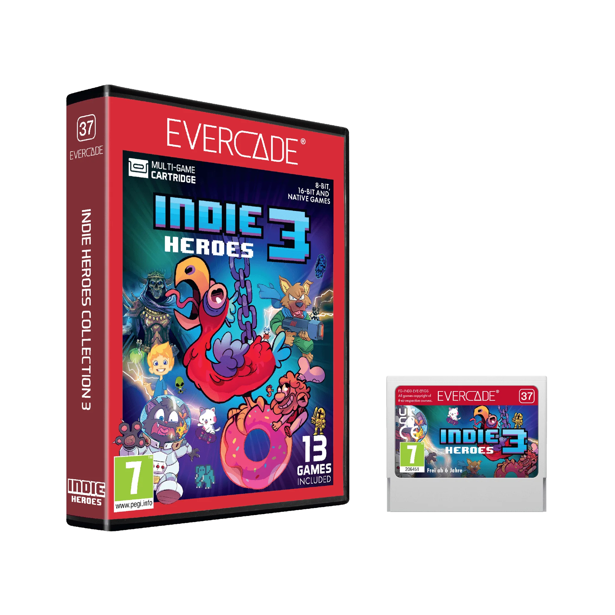 Evercade Cartridge #37 - Indie Heroes Collection 3
