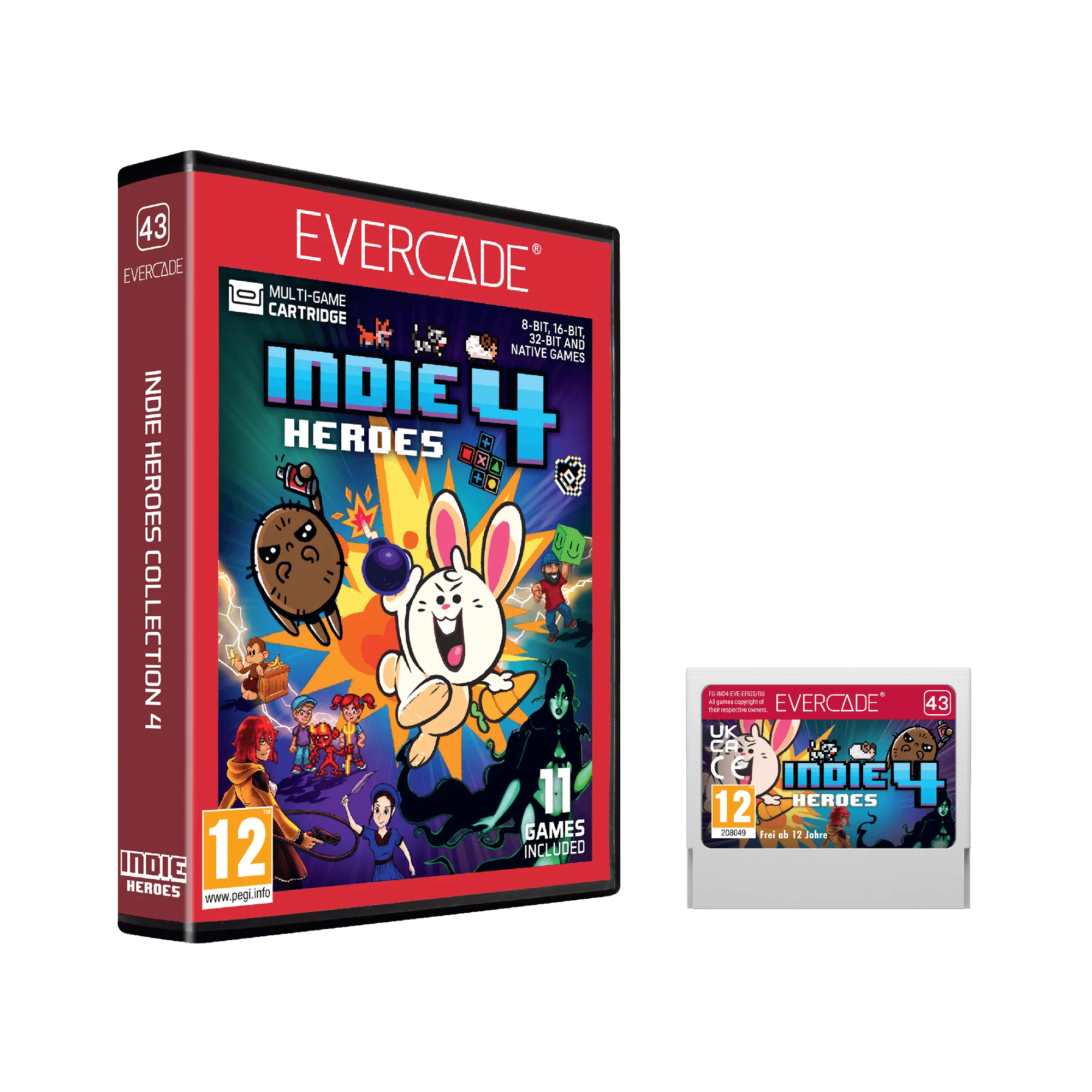Evercade Cartridge #43 - Indie Heroes Collection 4