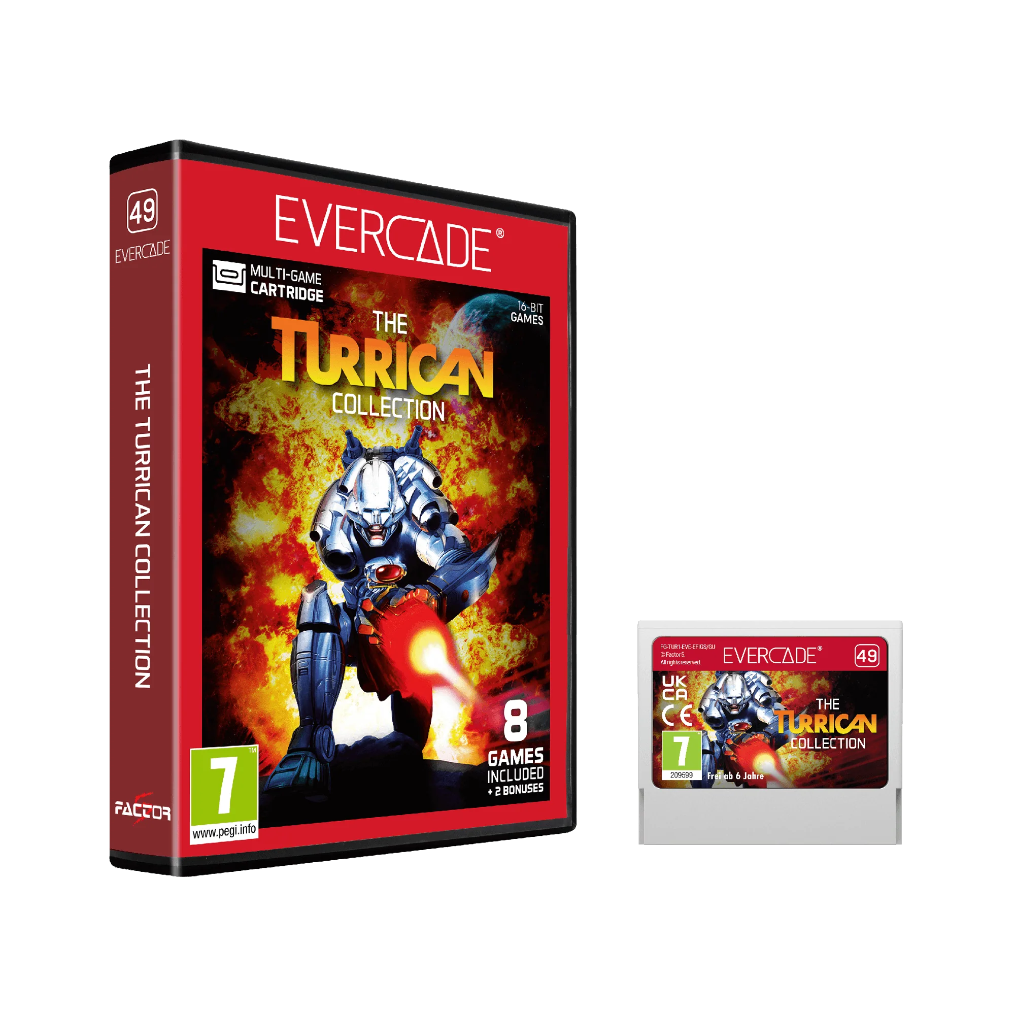 Evercade Cartridge #49 - The Turrican Collection