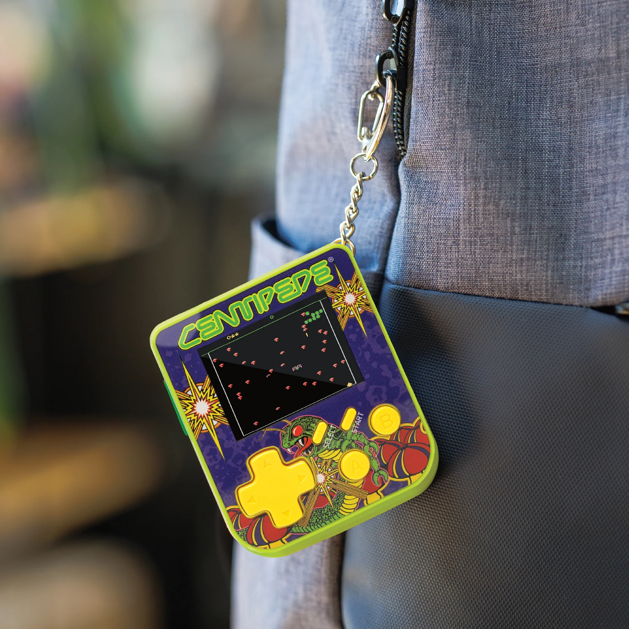 Super Micro Atari Retro Playable Gaming Keychain – Centipede, Millipede and Crystal Castles - Image 4
